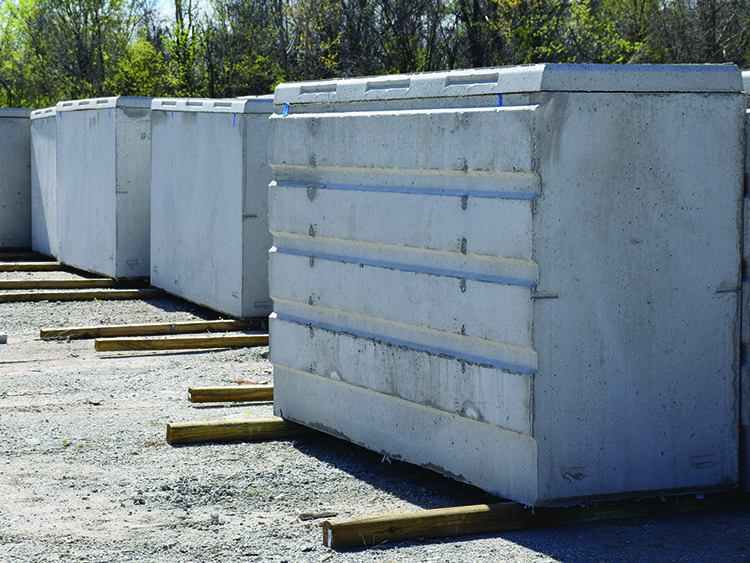 Double Depth Lawn Crypt Wilbert Cemetery Construction